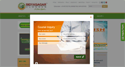 Desktop Screenshot of bidyasagar.com